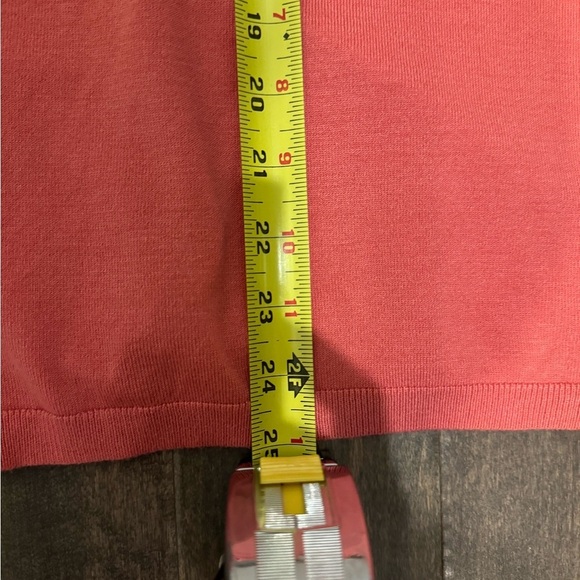 Chico’s Soft Orange Turtleneck Sweater Size 1 (M) - Picture 12 of 13